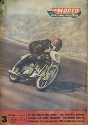 Moped und die Kleinmotorisierung 1960 Heft 3