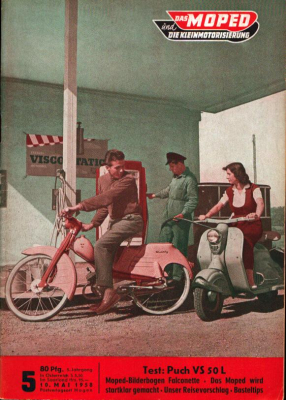 Moped und die Kleinmotorisierung 1958 Heft 5