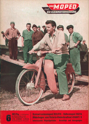 Moped und die Kleinmotorisierung 1958 Heft 6