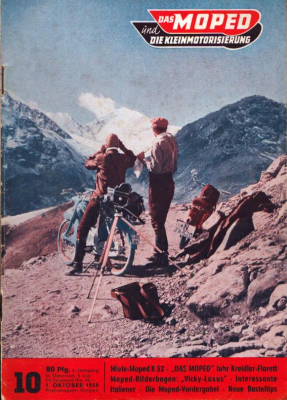 Moped und die Kleinmotorisierung 1958 Heft 10