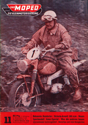 Moped und die Kleinmotorisierung 1958 Heft 11