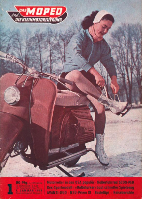 Moped und die Kleinmotorisierung 1959 Heft 1