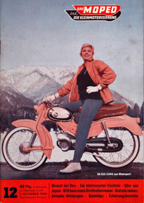 Moped und die Kleinmotorisierung 1959 Heft 12