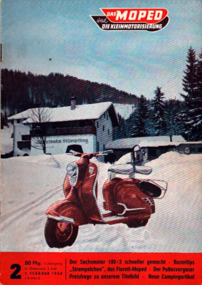 Moped und die Kleinmotorisierung 1960 Heft 2