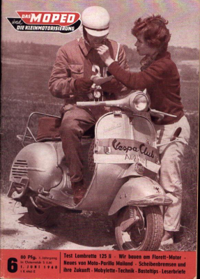 Moped und die Kleinmotorisierung 1960 Heft 6