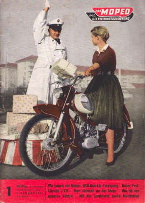 Moped und die Kleinmotorisierung 1961 Heft 1