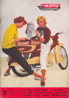 Moped und die Kleinmotorisierung 1961 Heft 2