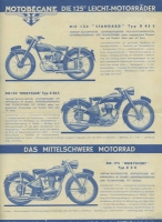 Preview: Motobecane Programm 10.1951 Preview: Motobecane Programm 10.1951