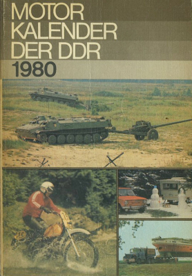 Motor-Kalender der DDR 1980