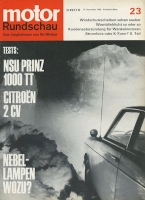 Motor Rundschau 1965 No. 23