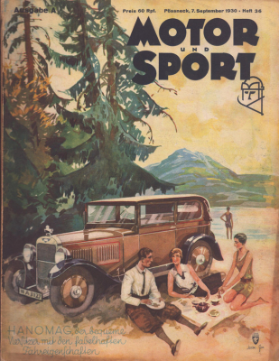 Motor & Sport 1930 Heft 36