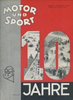 Motor & Sport 1934 No. 41