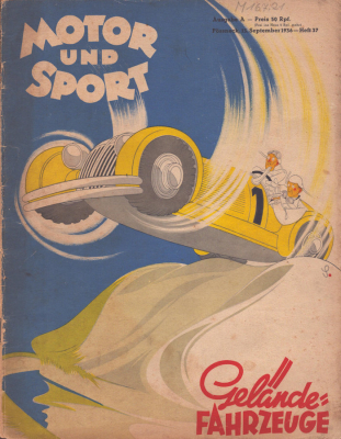 Motor & Sport 1936 Heft 37
