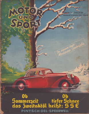 Motor & Sport 1936 Heft 41