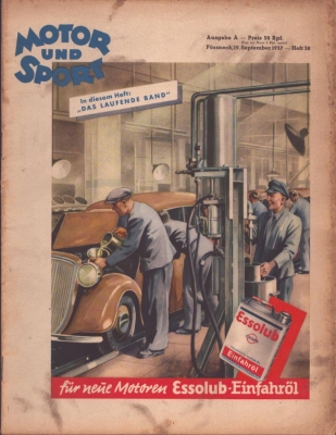 Motor & Sport 1937 Heft 38