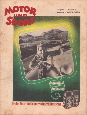Motor & Sport 1938 Heft 20