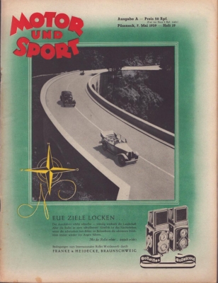 Motor & Sport 1939 Heft 19
