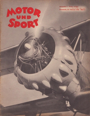 Motor & Sport 1940 Heft 8