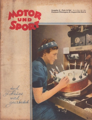 Motor & Sport 1940 Heft 34