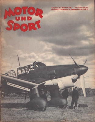 Motor & Sport 1940 Heft 49