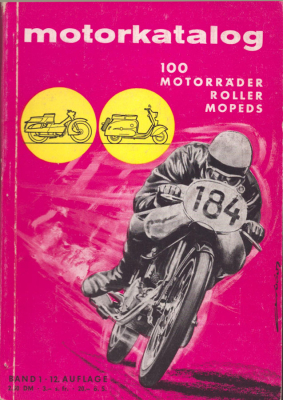 Motorkatalog 100 Motorräder Band 1 1962