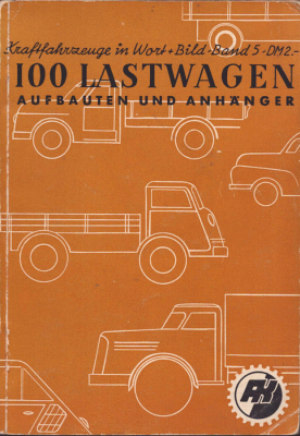 Motorkatalog 100 Lastwagen Band 5 1955