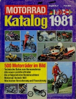 Motorrad Katalog 1981