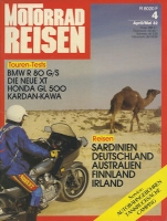 Motorrad Reisen 1982 No. 4/5