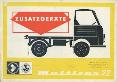 IFA Multicar 22 Prospekt 1970