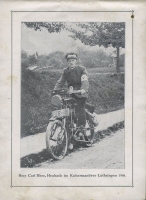 NSU motorcycle program 1909