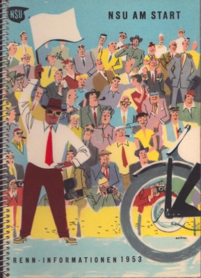 NSU Presse Renn-Informationen 1953