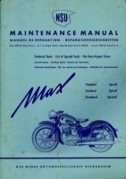 NSU Max repair manual ca. 1955