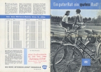 NSU Fahrrad Prospekt 1.1958