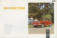 NSU Sport Prinz Prospekt 2.1960 e