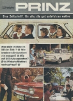 NSU Unser Prinz Zeitschrift ca. 1964
