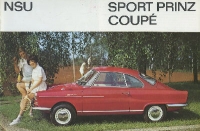NSU Sportprinz-Coupé Prospekt 11.1965