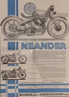 Neander Programm 1929