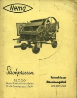 NEMA straw pressing brochure 1937