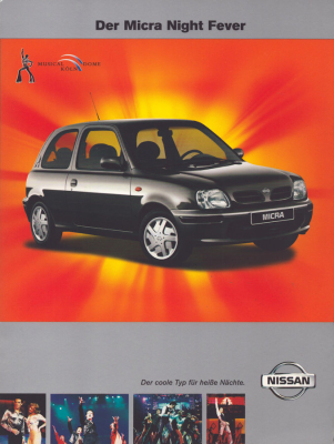 Nissan Micra Night Fever Prospekt 1.2000