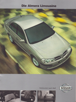Nissan Almera Limousine Prospekt 6.2001