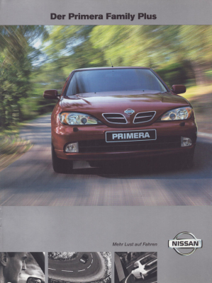 Nissan Primera Family Plus Prospekt 1.2001