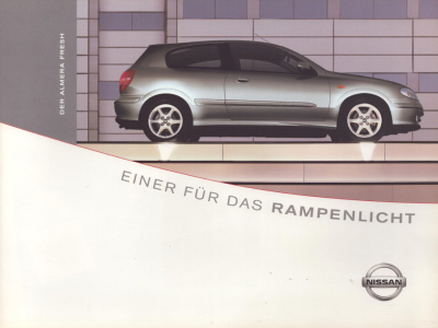 Nissan Almera Fresh Prospekt 4.2002