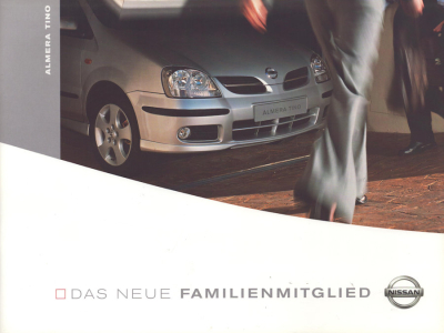 Nissan Almera Tino Prospekt 9.2003