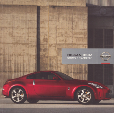 Nissan 350 Z Coupé / Roadster Prospekt 11.2007