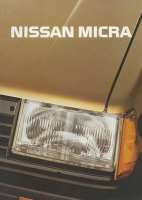 Nissan Micra brochure ca. 1983