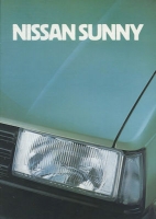 Nissan Sunny brochure ca. 1983