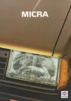 Nissan Micra brochure 1984