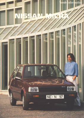 Nissan Micra Prospekt 5.1985