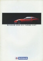 Nissan 300 ZX ZX Turbo Kat brochure 1987