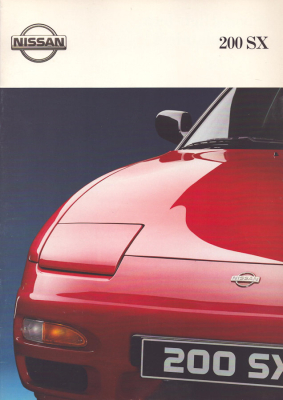 Nissan 200 SX Prospekt 11.1990